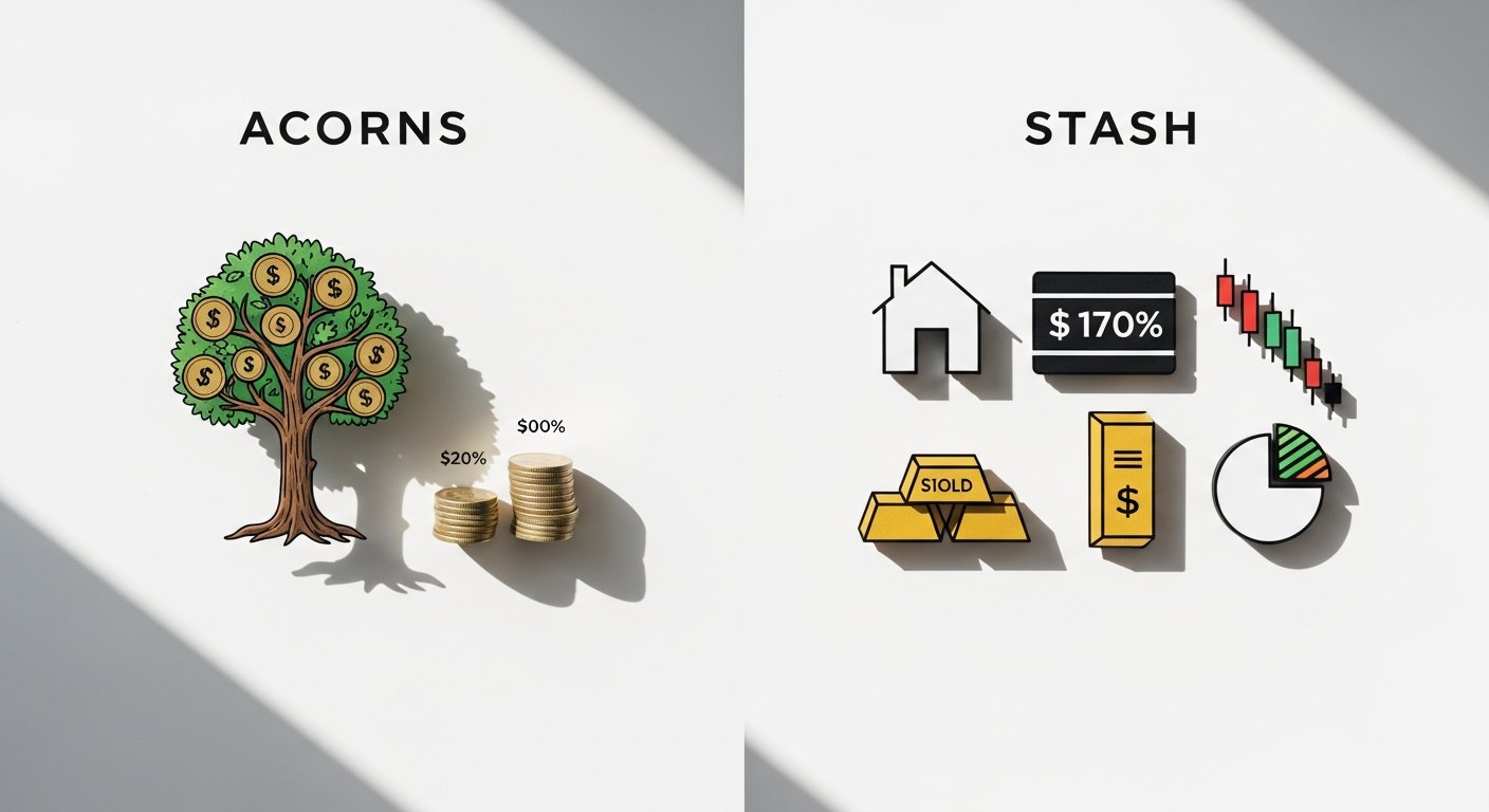 acorns vs stash - photo 2 illustration
