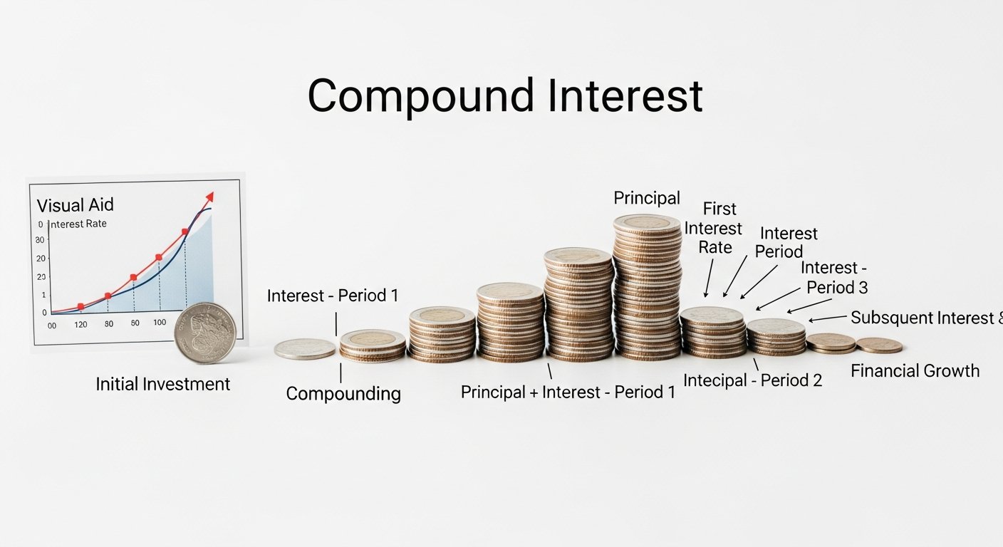 compound interest explained - photo 2 illustration