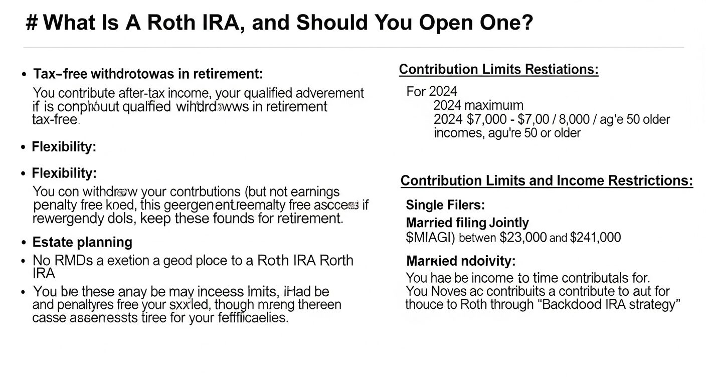 What Is A Roth Ira And Should You Open One