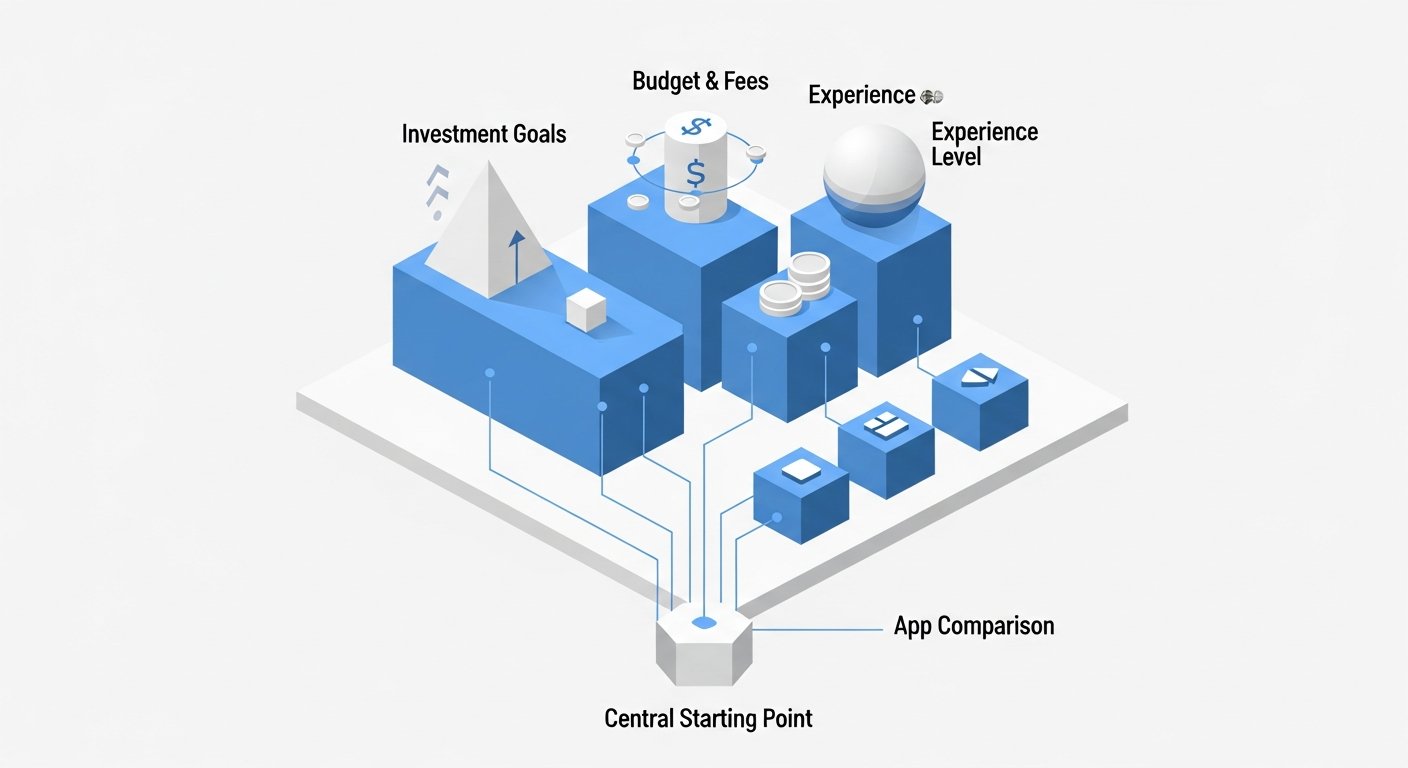 how to choose investment app - infographic 4 illustration