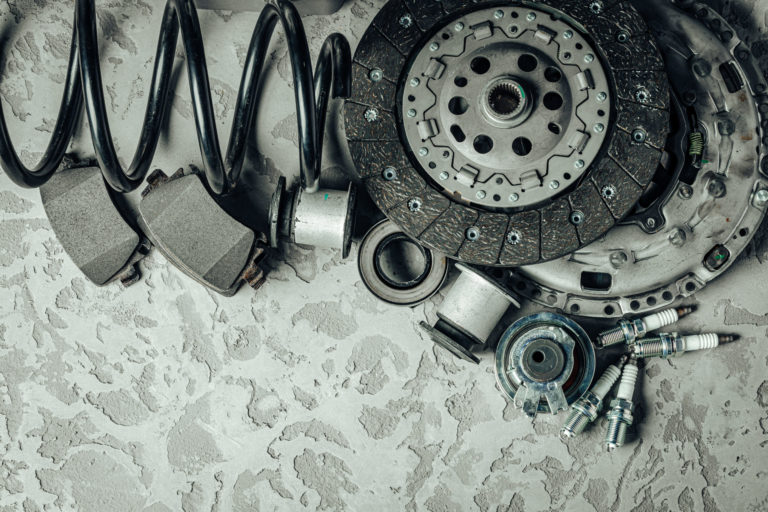 a close-up of a tire and wheel