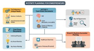 estate planning for entrepreneurs - featured illustration