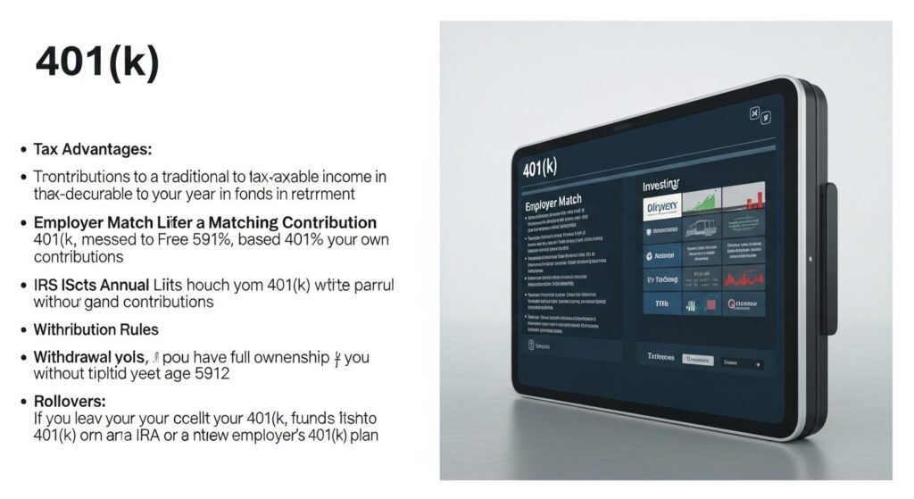 what is a 401k and how does it work